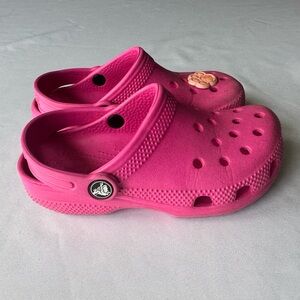 CROCS Kids Bright Pink Sandals